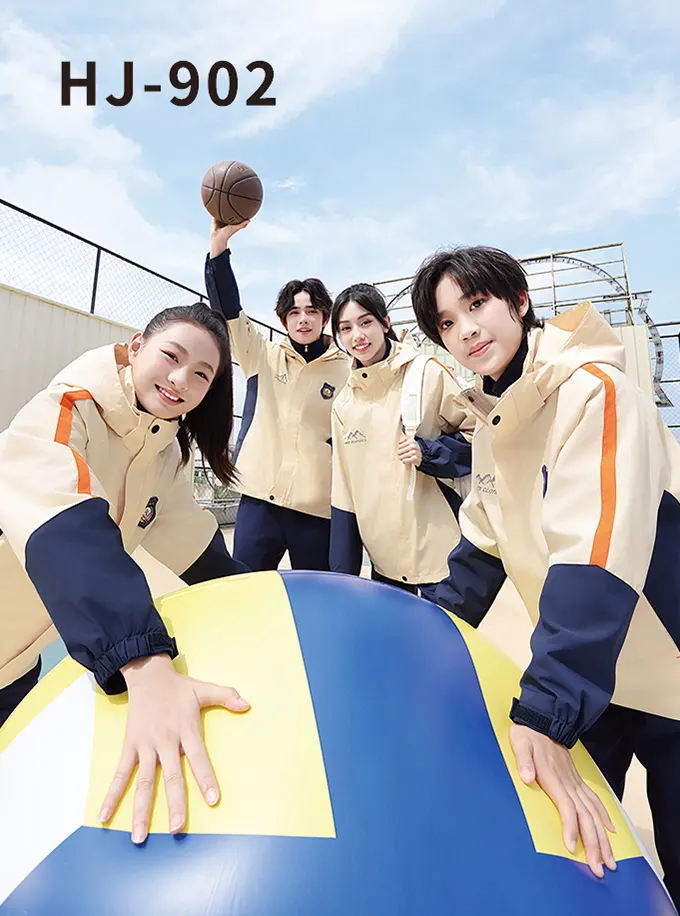 082学生冲锋衣校服9797