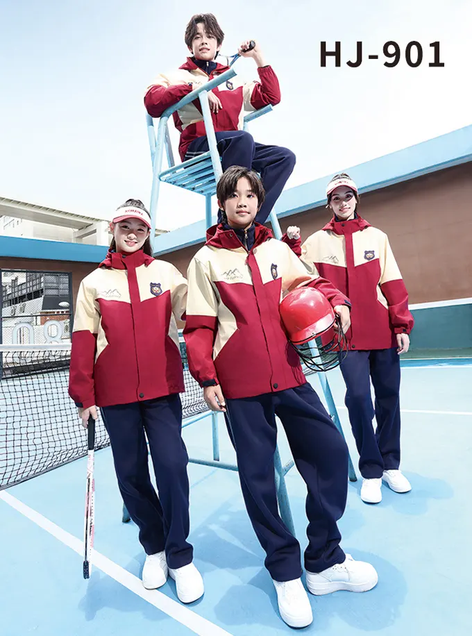 085学生冲锋衣校服2470