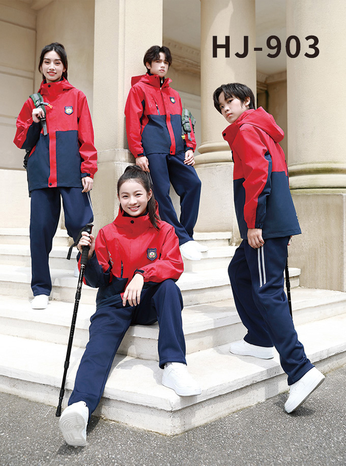 学生冲锋衣校服08